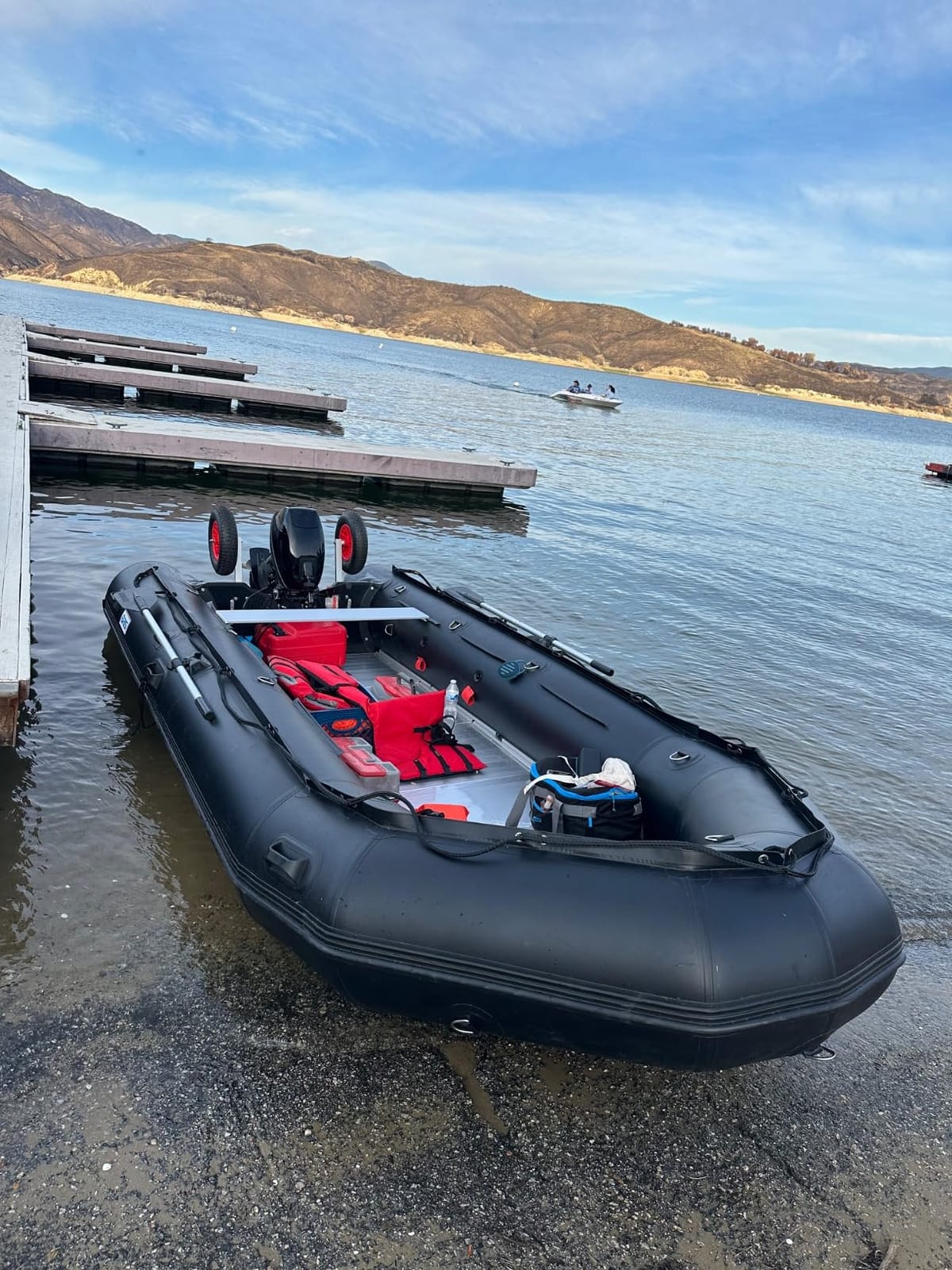 BRIS 15.4 ft Inflatable Boat Inflatable Rescue & Dive Inflatable Raft Power Boat customer photo 1