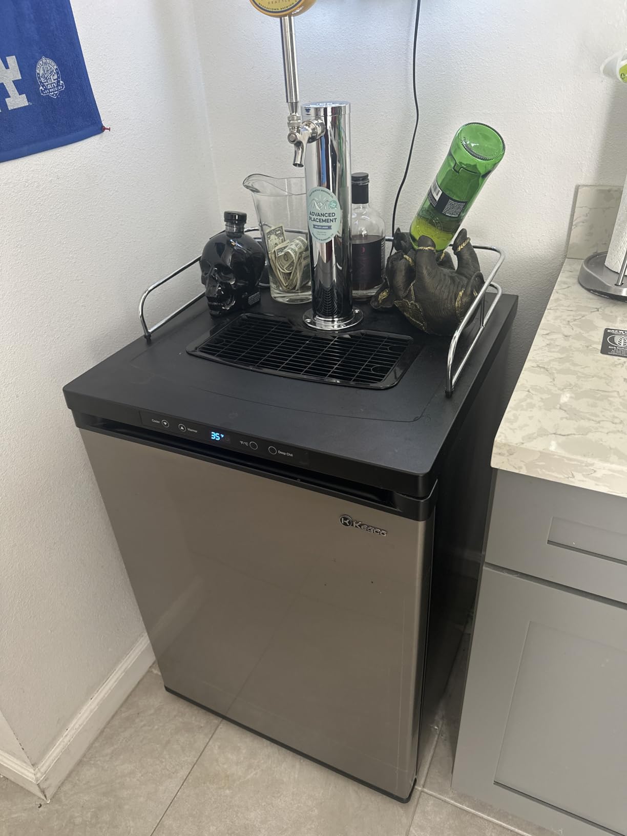Kegco K309SS-1 Keg Dispenser, Stainless Steel customer photo 1