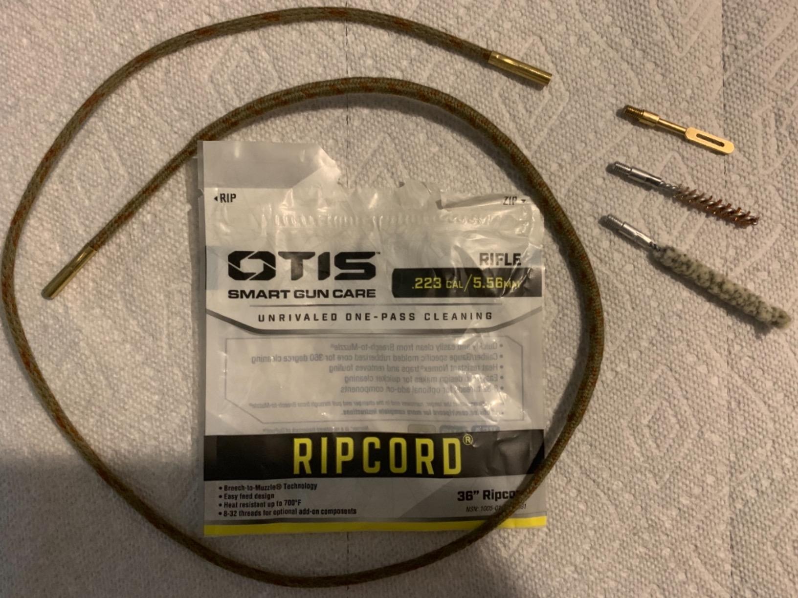 Otis Technology Ripcord One Pass Bore Cleaner (.22/.223/5.56) customer photo 2
