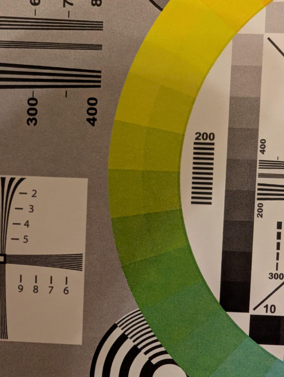 High Resolution 8.5x11 Chrome SD Lens Test Chart, 3-P customer photo 2