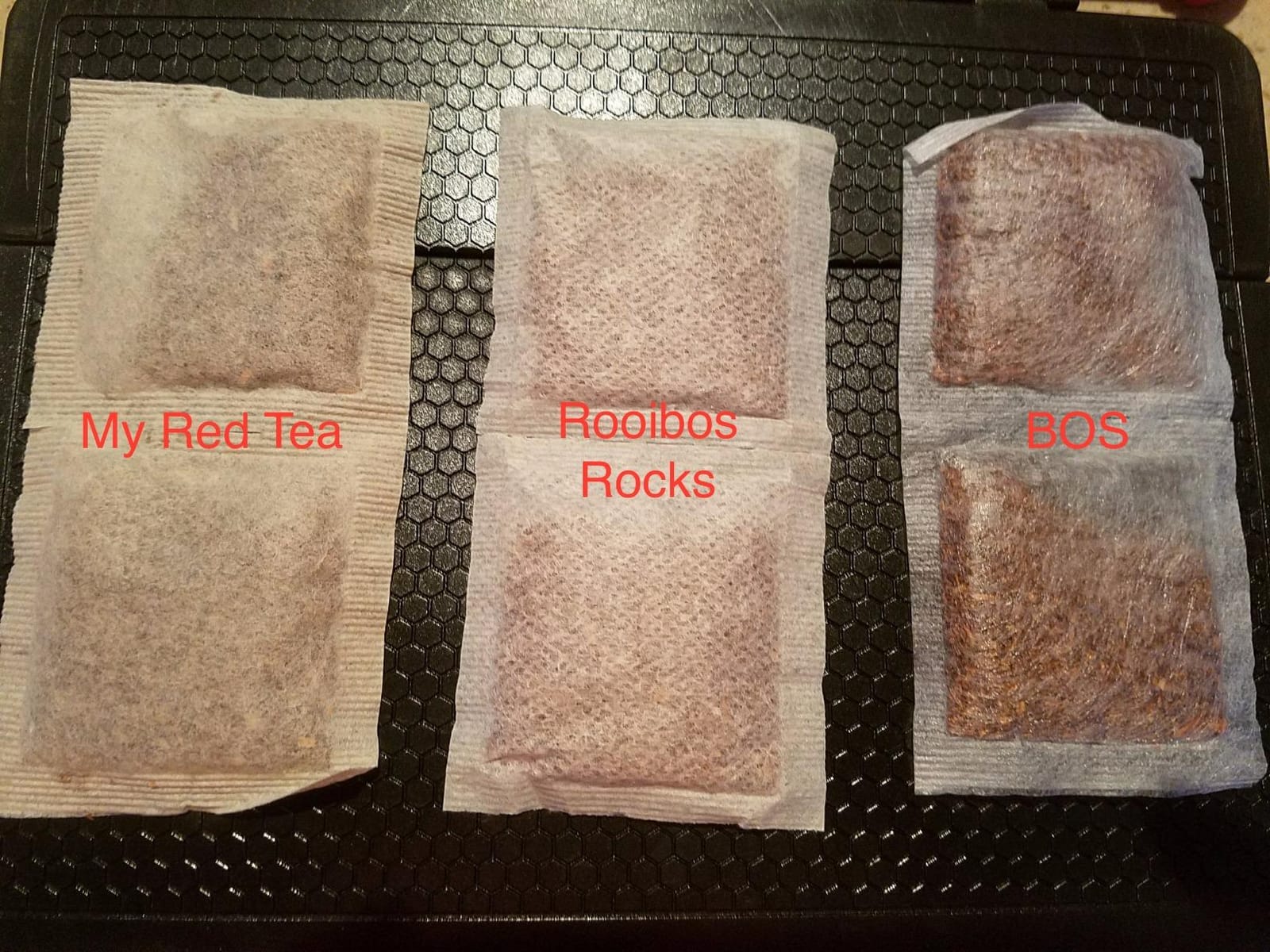 Rooibos Rocks Organic Rooibos Tea Bags - Caffeine-Free, 100 ct | USDA Organic Microplastic-Free Tagless Pillow Tea Bags | Naturally Mildly Sweet Flavor | Hot or Iced customer photo 1