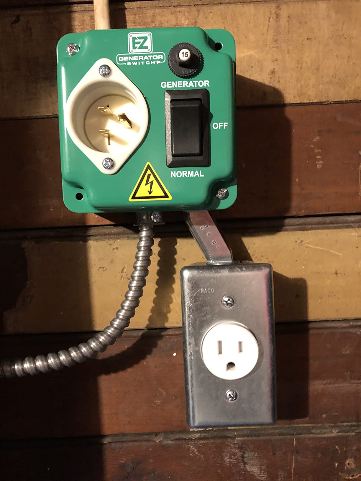 The Original, Patented, UL/CSA Approved Manual Transfer Switch - Made in the USA customer photo 2