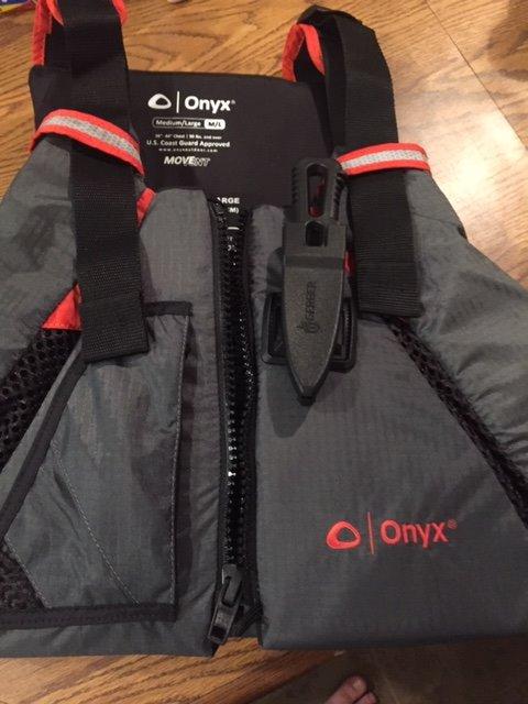 Onyx U.S. Coast Guard and Transport Canada Approved MoveVent Dynamic Paddle Vest for Adults for Kayaking, Canoeing, Stand Up Paddleboarding customer photo 2