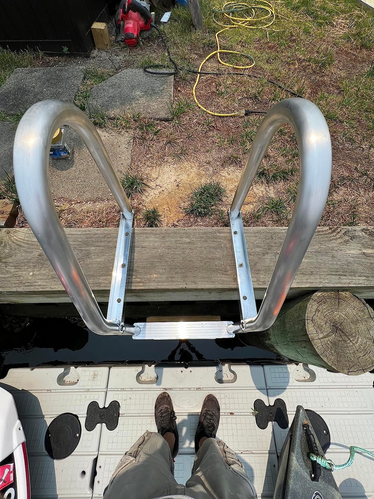 Dock Edge ECO Weld Free Fixed Dock Ladder customer photo 2
