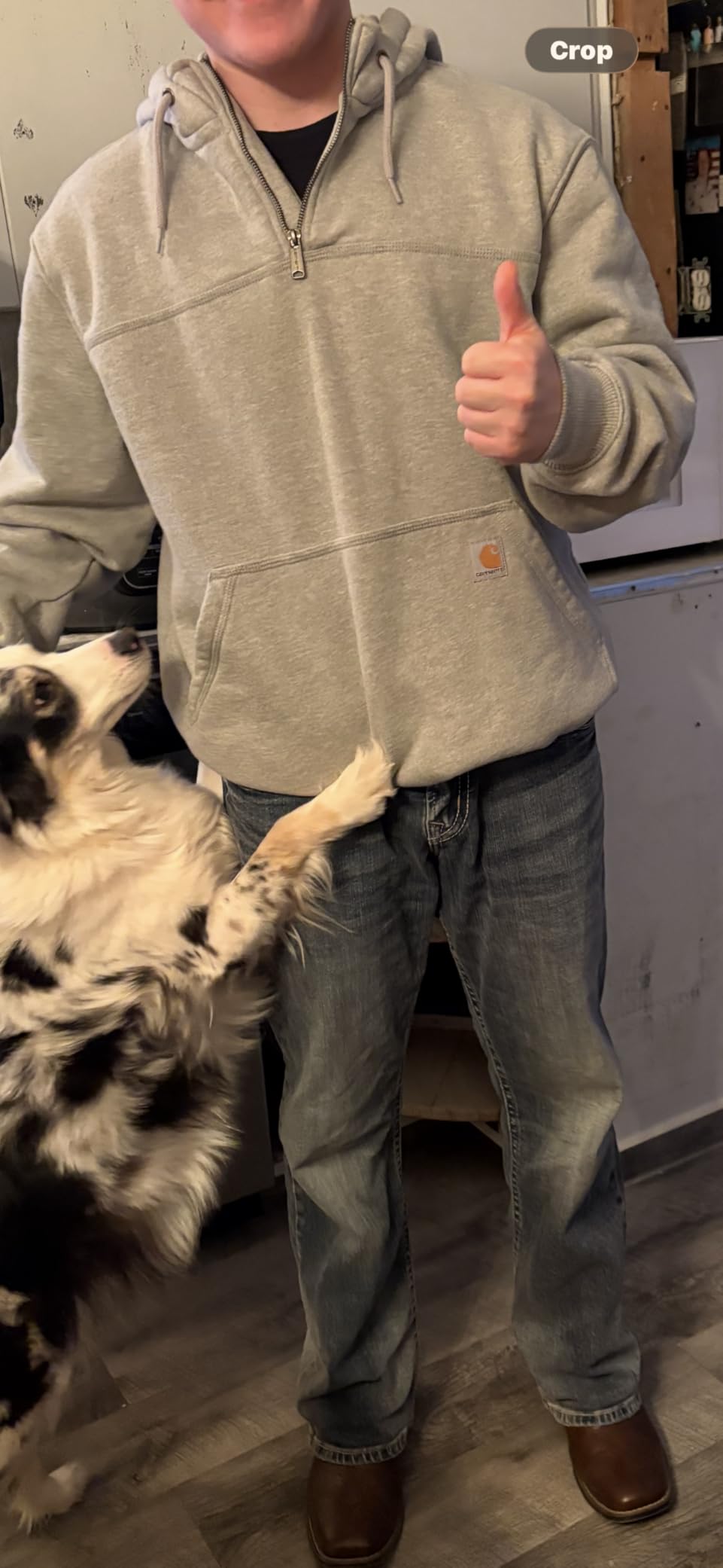 Carhartt Men's Paxton 1/4-Zip Sweatshirt customer photo 1
