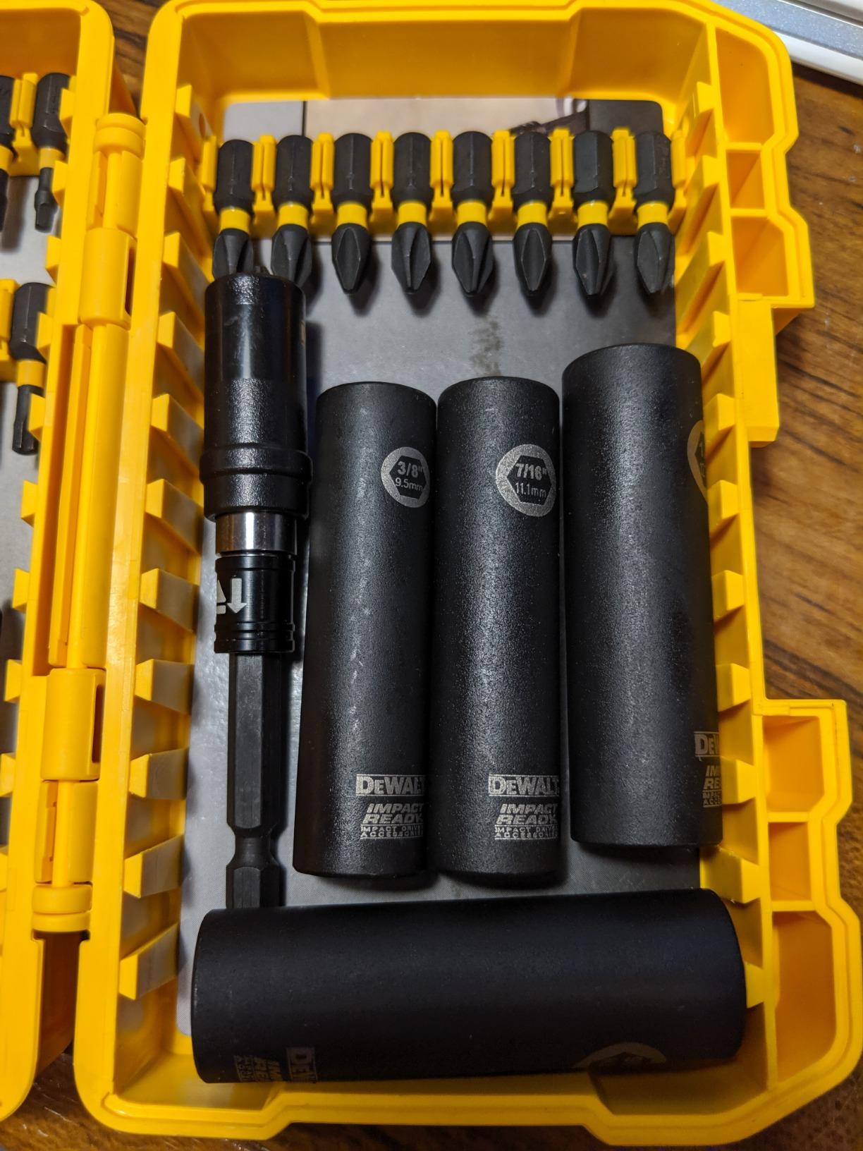 DEWALT Screwdriver Bit Set, Impact Driver Bit Set, FlexTorq, 35-Piece (DWA2T35IR) customer photo 1