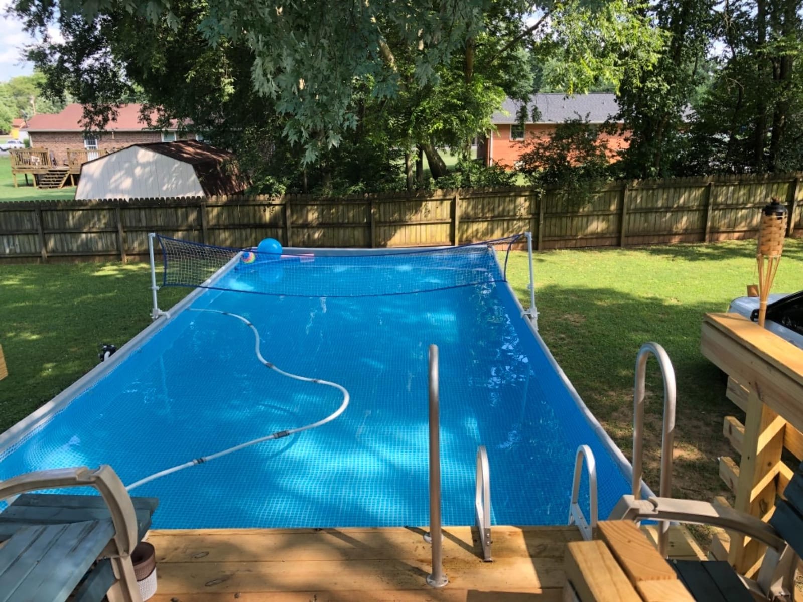 INTEX 28001E Above Ground Pool Automatic Pool Cleaner: Pressure Side Vacuum Cleaner - Includes 6.5m Hose - For INTEX Pools with 1 - 1/2in Threaded Inlet Fitting customer photo 2