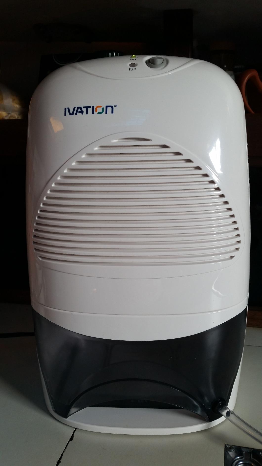 Ivation IVADM35 Powerful Mid-Size Thermo-Electric Dehumidifier - Quietly Gathers Up to 20 Ounces of Water Per Day - for Bath Room, Basement, Attic, Boats, Rv Ect - for Spaces Up to 2,200 Cubic Feet customer photo 1