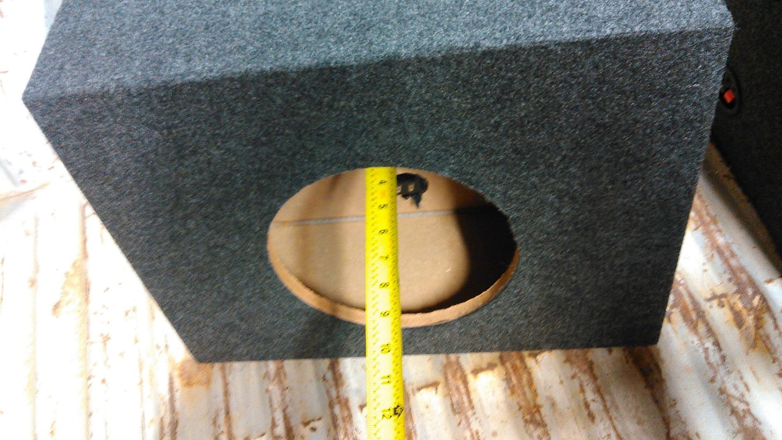 QPower Pack of 2 Single 10-Inch Sealed Subwoofer Boxes, 0.9 Cubic Feet of Airspace Per Box, Solid 5/8-Inch MDF Construction customer photo 2