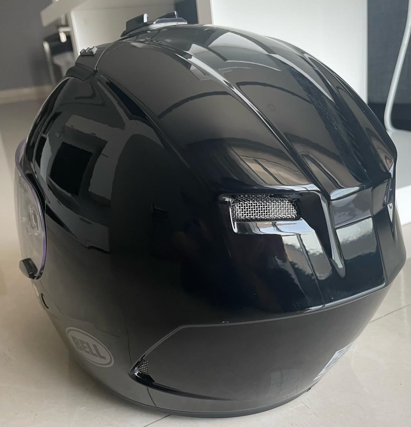 Bell Qualifier Full-Face Motorcycle Helmet - Matte Black | NutraFog II Anti-Fog Shield, Velocity Flow Ventilation, Bluetooth Speaker Pockets customer photo 1