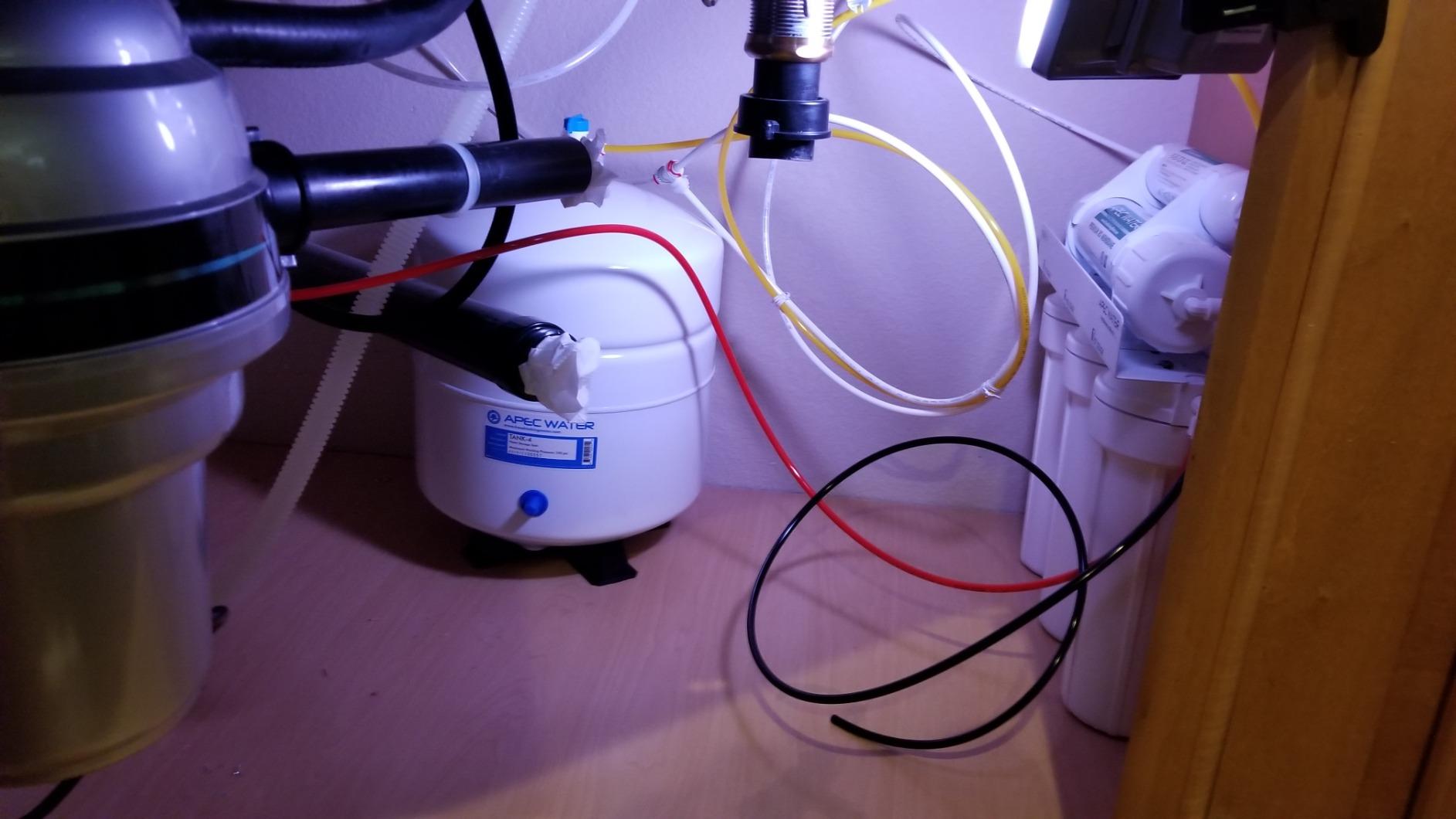 APEC Water ROES-50, 5-Stage Under Sink Reverse Osmosis System, 50 GPD | NSF Certified 372 & 58, Reduces 99% of Impurities, DIY Installation customer photo 1