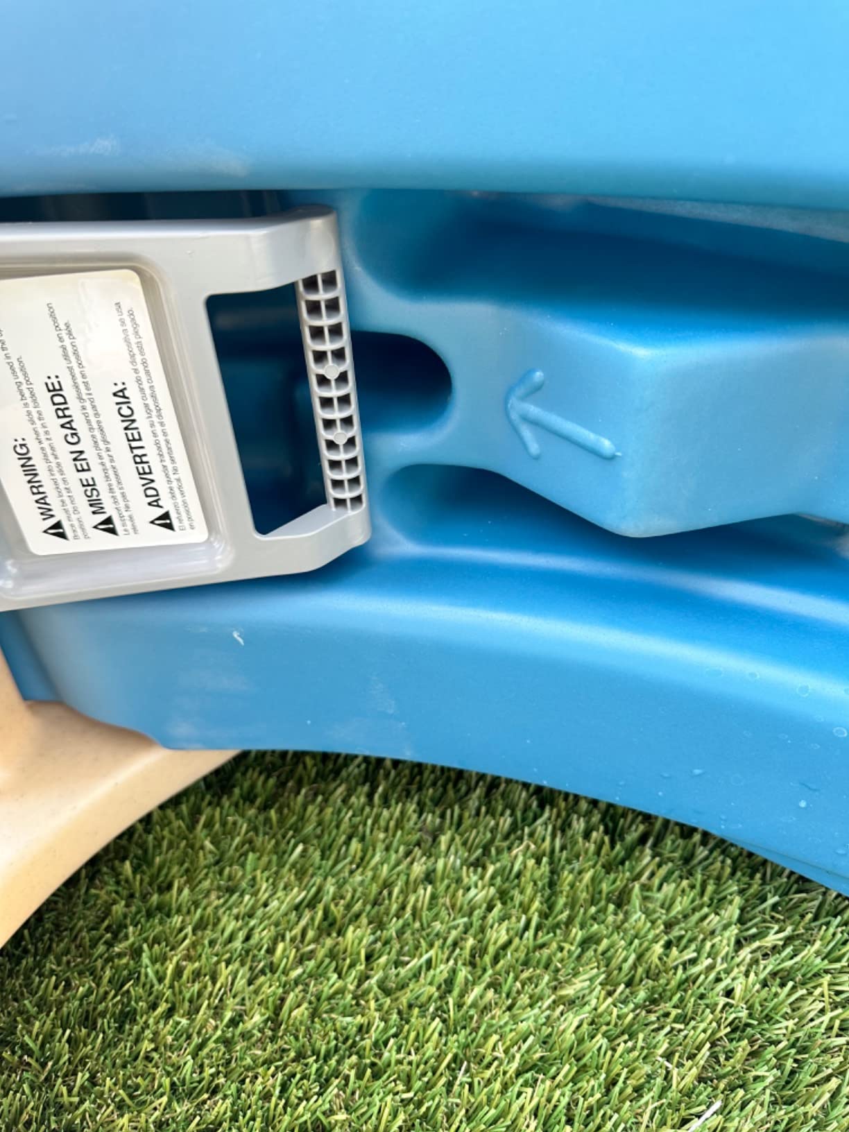 Step2 Play & Fold Junior Slide, Kids Indoor/Outdoor Play Slide, Backyard Playground Set, Easy Grip, Wide Ladder, Outside Jungle Gym, For Toddlers 1.5-4 Years Old customer photo 1