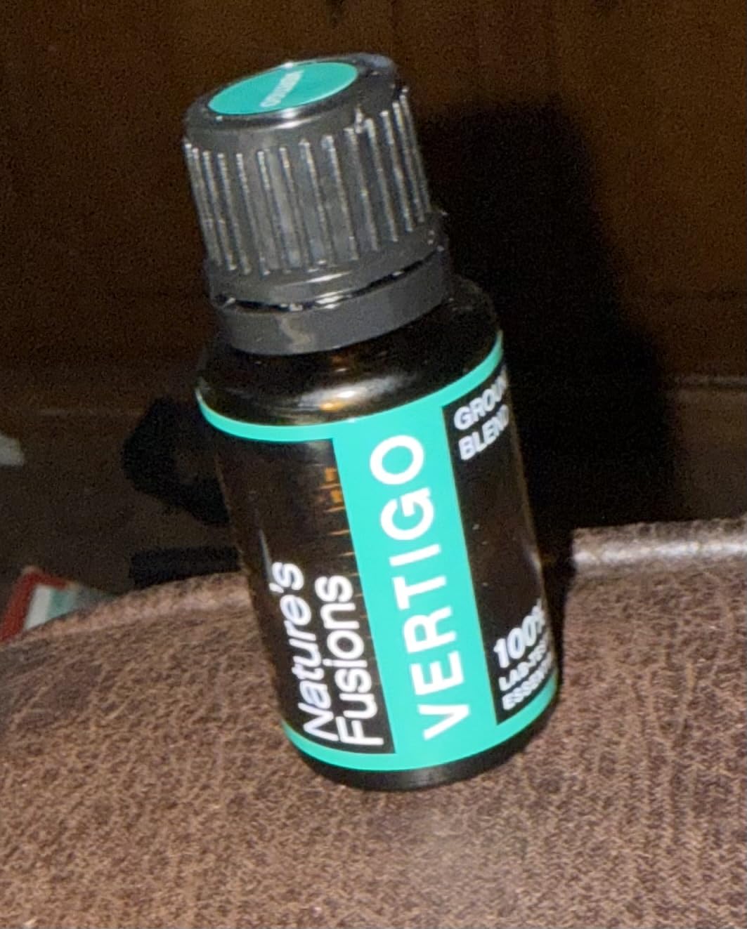 Nature's Fusions Vertigo Relief Essential Oil Blend w/Peppermint - 15ml | Vertigo Relief Products - 100% Pure & Natural Essential Oil Blend Ginger Oil for Nausea, Motion Sickness & Dizziness customer photo 1