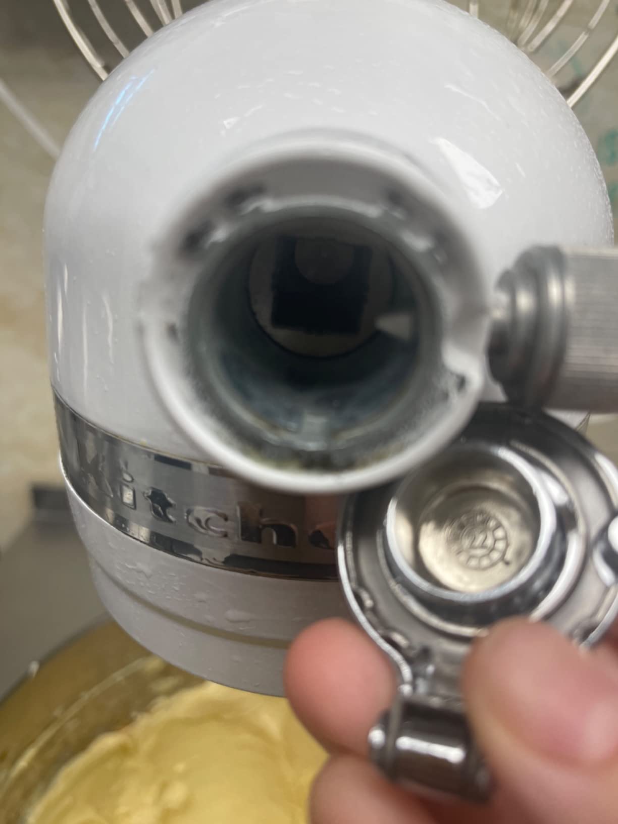 KitchenAid Commercial Series 8 Quart Bowl-Lift Stand Mixer with Stainless Steel Bowl Guard - KSMC895 customer photo 1