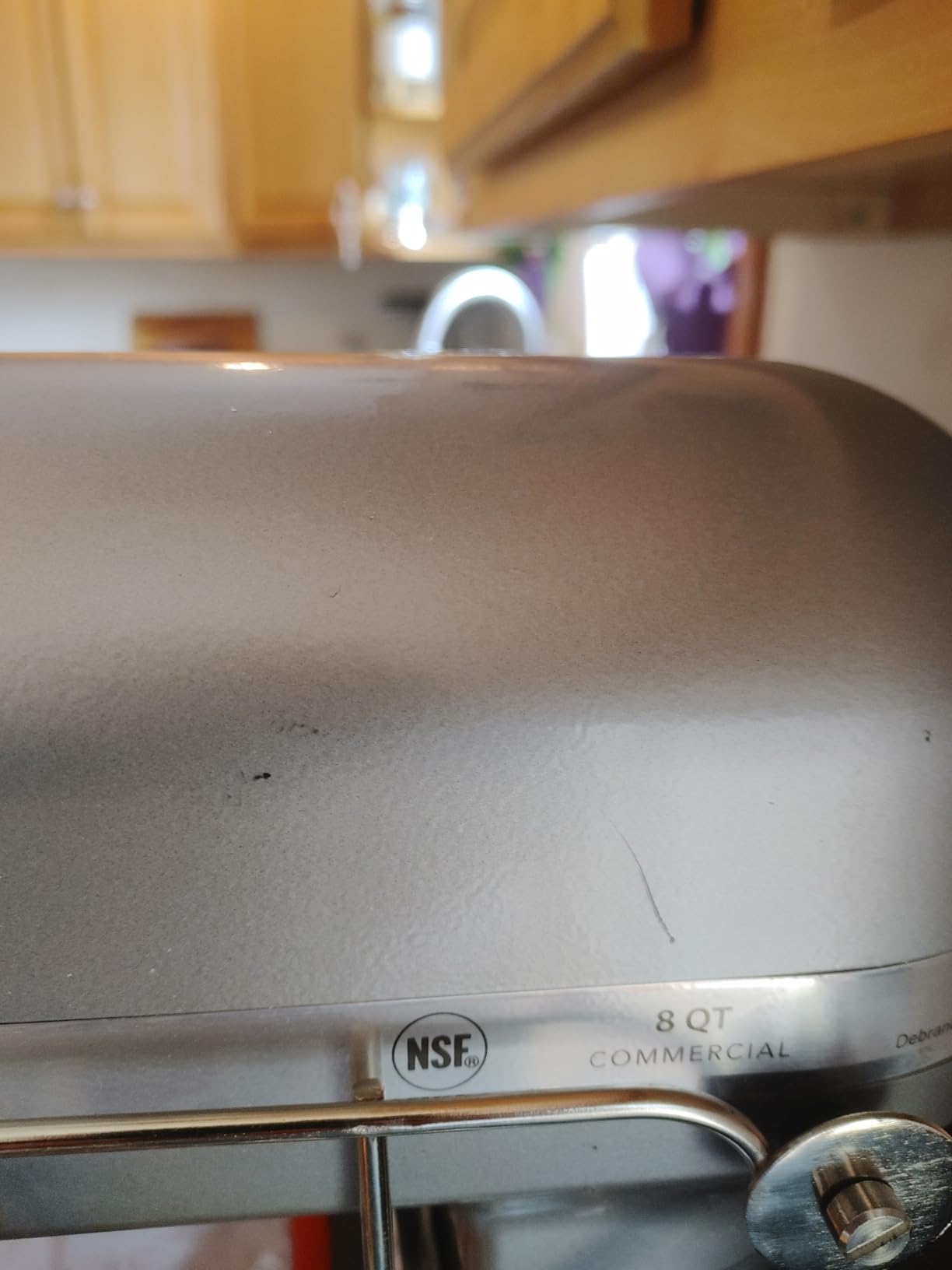 KitchenAid Commercial Series 8 Quart Bowl-Lift Stand Mixer with Stainless Steel Bowl Guard - KSMC895 customer photo 2