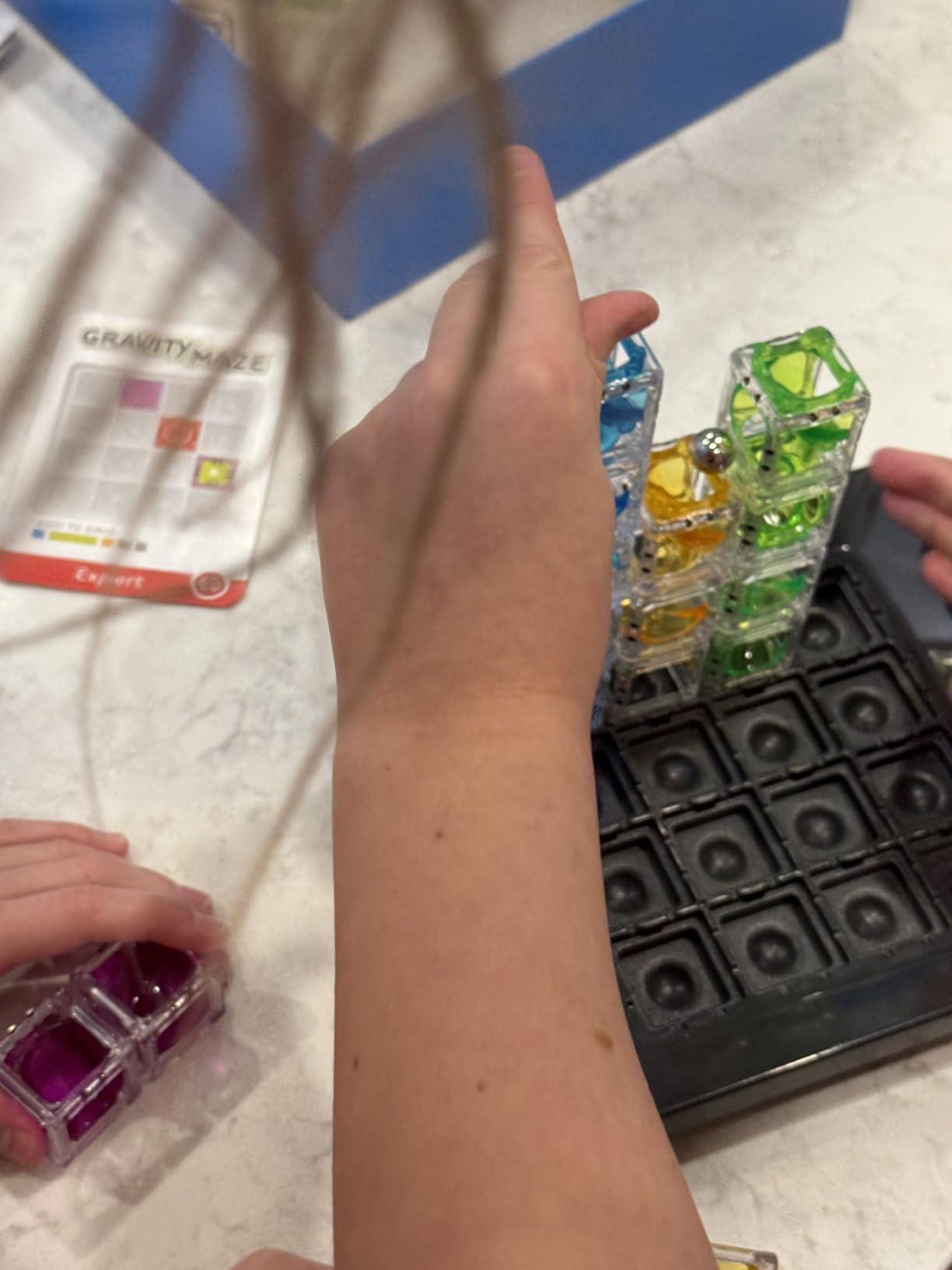 ThinkFun Gravity Maze - Falling Marble Logic Game - Challenging STEM Toy for Kids 8-12 customer photo 1