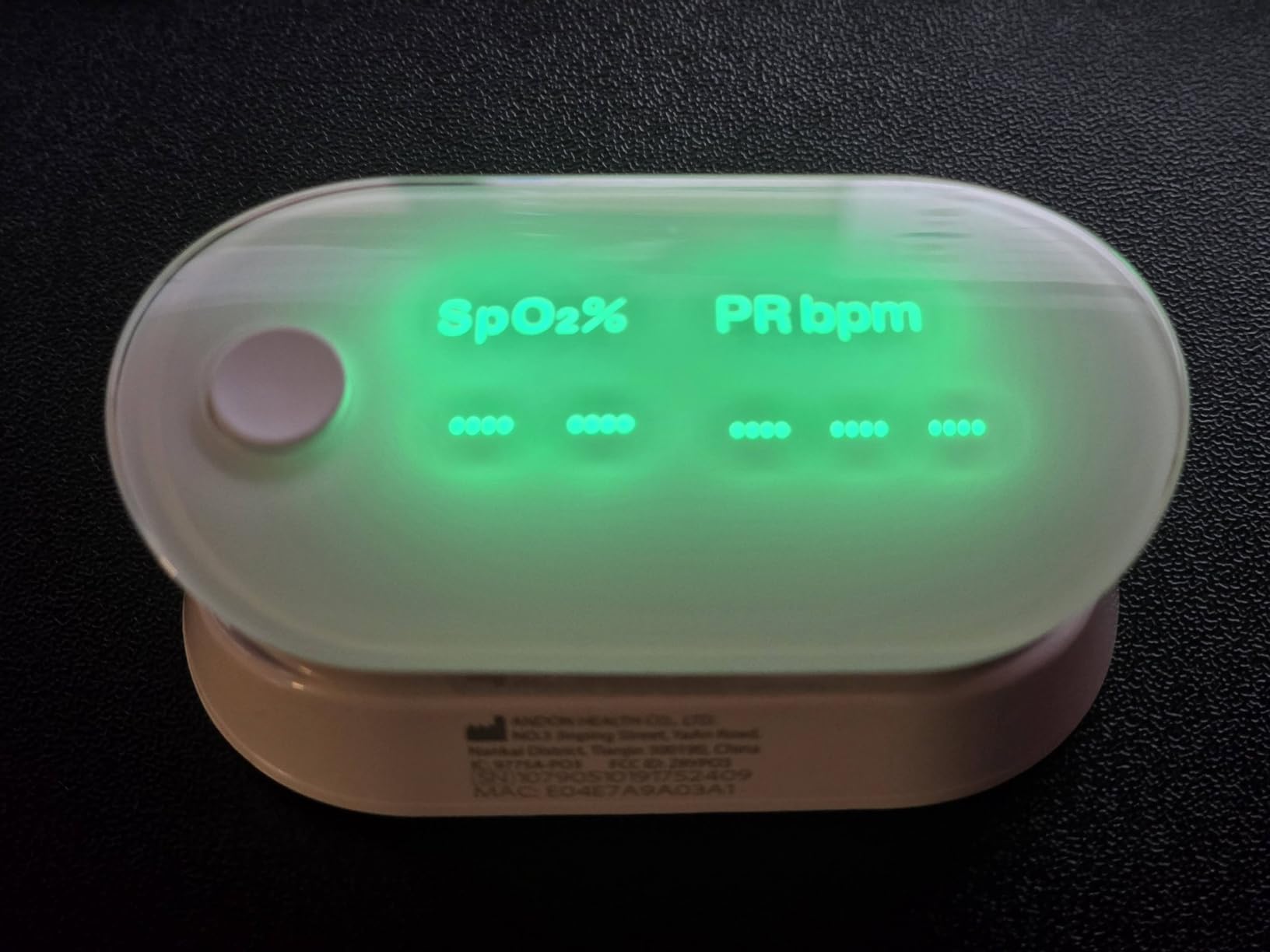iHealth Rechargeable Bluetooth Fingertip Pulse Oximeter with SpO2, PR & PI | Bluetooth App Tracking and Up to 300 Uses per Charge for Easy Checks at Home, While Traveling, or Around Workouts customer photo 2