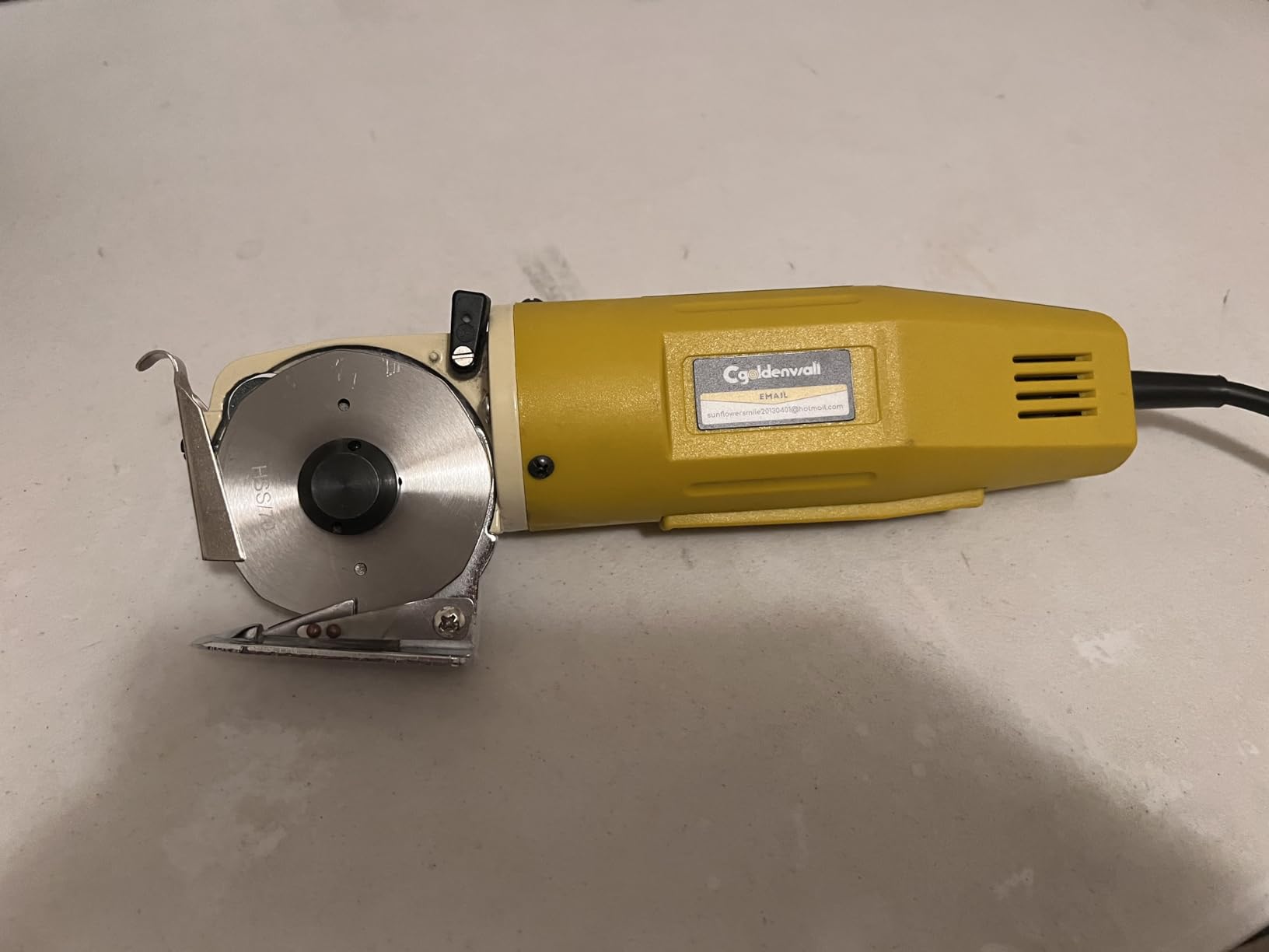 Electric Rotary Fabric Carpet Cutter heavy duty 1