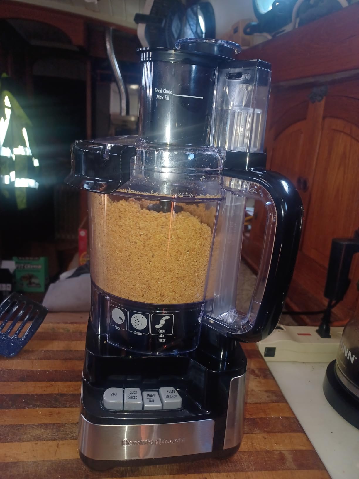 Hamilton Beach 12 Cup Stack & Snap Food Processor and Vegetable Chopper | BPA Free | Stainless Steel Blades | 2-Speed 450 Watt Motor |Easy Stacking Assembly | Black | 70725AG customer photo 2