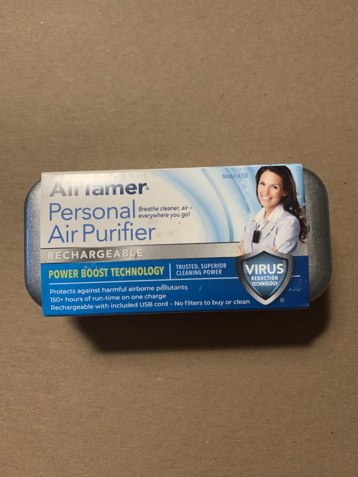 AirTamer A310 Personal Air Purifier Necklace customer photo 1