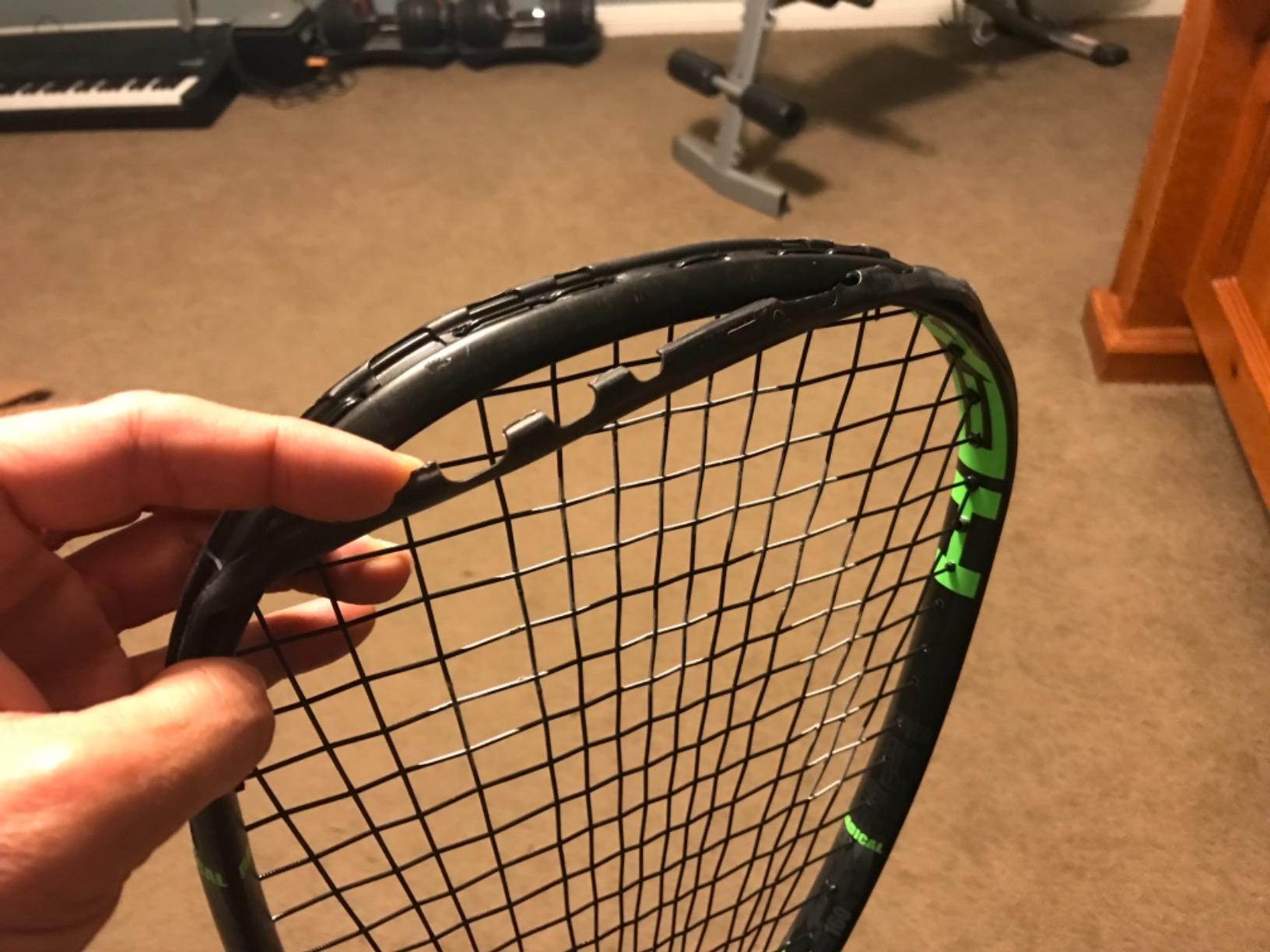 HEAD Graphene Radical 160/170/180 Racquetball Racquet Series | Graphene Technology with Adaptive Fan Pattern Delivers Customizable Power, Control, and Fast Racquet Speed. customer photo 1