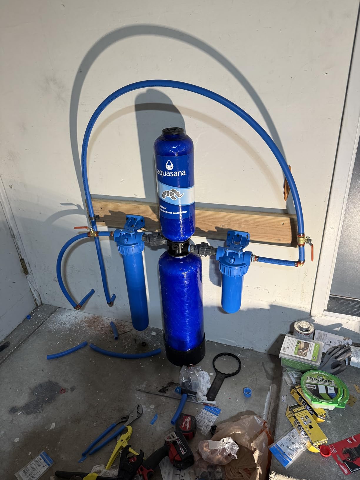 Aquasana Whole House Well Water Filter | 500K Gal | UV | EQ-Well-UV-PRO-AST | 5-Year Filter | 14.7 GPM | Carbon & KDF | Reduces Bacteria & Viruses | Salt-Free Scale Control | Pro Kit | 5-Year Warranty customer photo 2