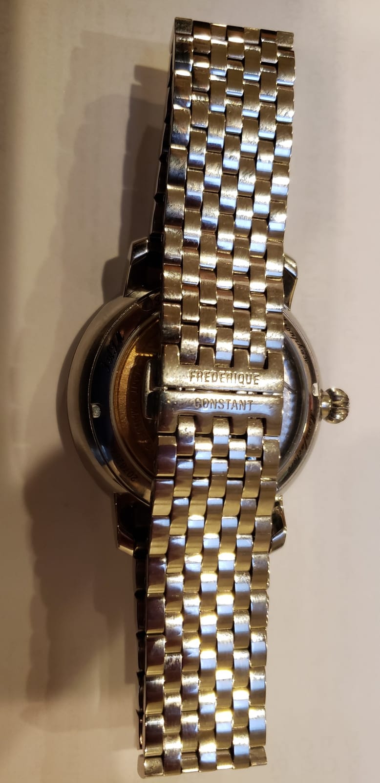 Frederique Constant Men's FC705N4S6B Slim Line Analog Display Swiss Automatic Silver Watch customer photo 1
