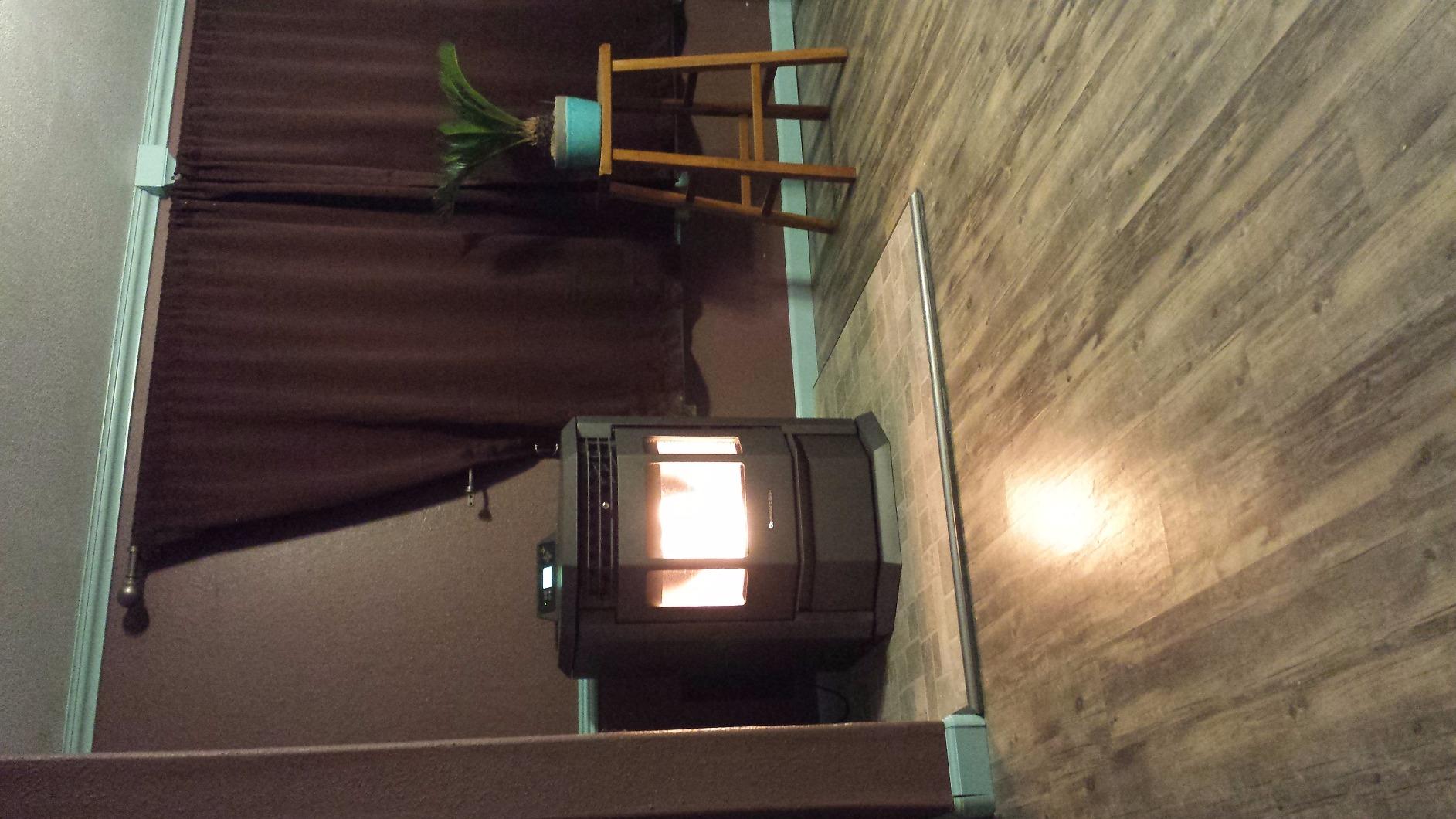 Wood Pellet Stove HP22 2,800 Sq Ft. Pellet Fuel EPA Cert. 55 Pound Hopper customer photo 2
