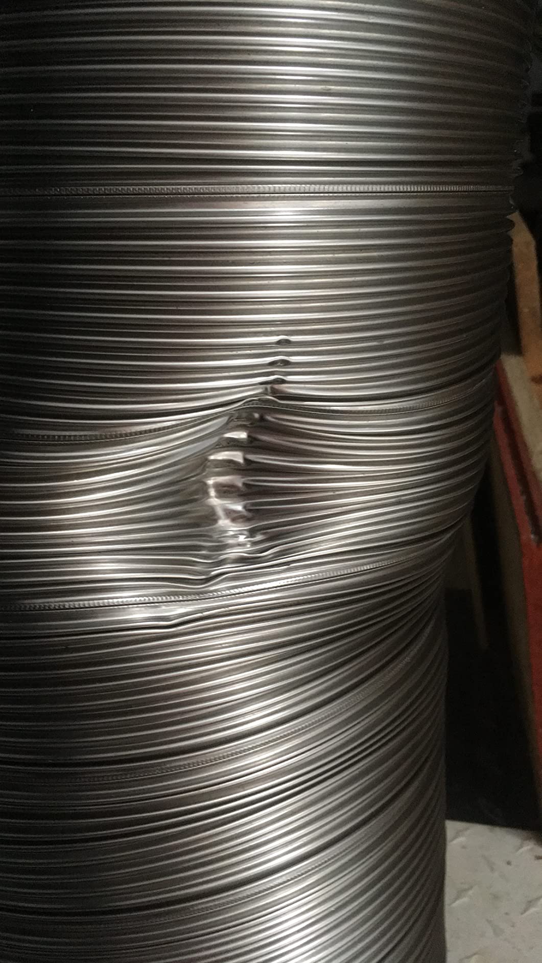 316 Stainless Steel Flexible Chimney Liner Insert Kit, 6 Inch x 25 Feet customer photo 1