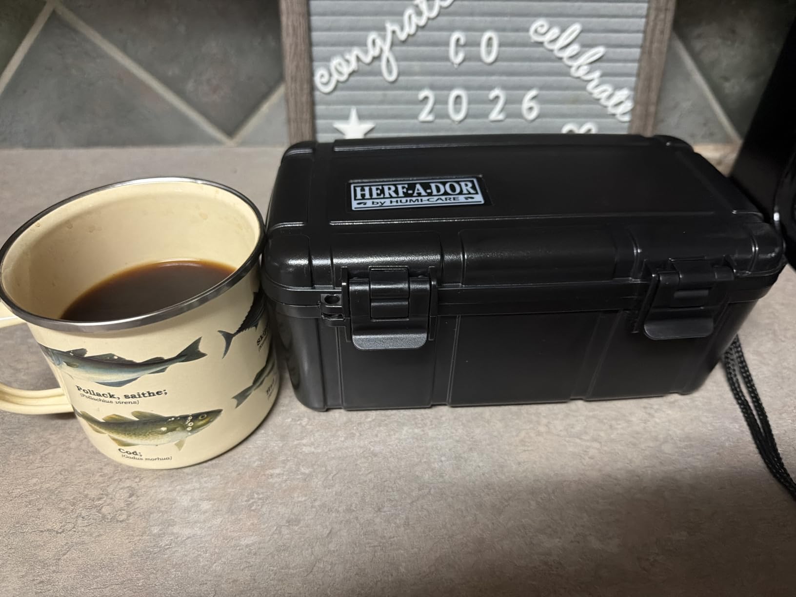 Herf-a-Dor Travel Humidor 15 Cigar Capacity - Durable, Airtight, Crushproof Travel Humidor customer photo 1