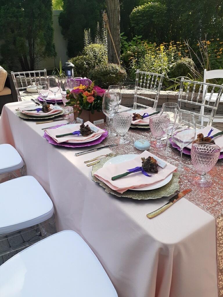 Flash Furniture Flash Elegance Crystal Ice Stacking Chiavari Chair | Weddings And Parties, Durable Resin, Easy To Clean customer photo 2
