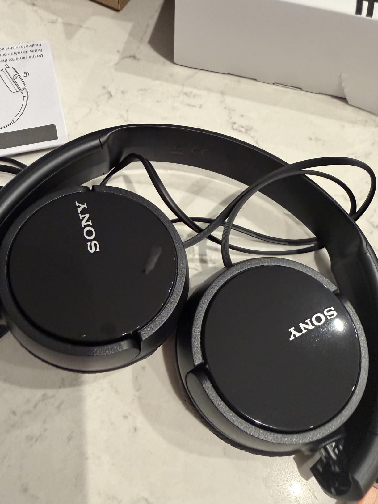 Sony ZX Series Wired On-Ear Headphones, Black MDR-ZX110 customer photo 2