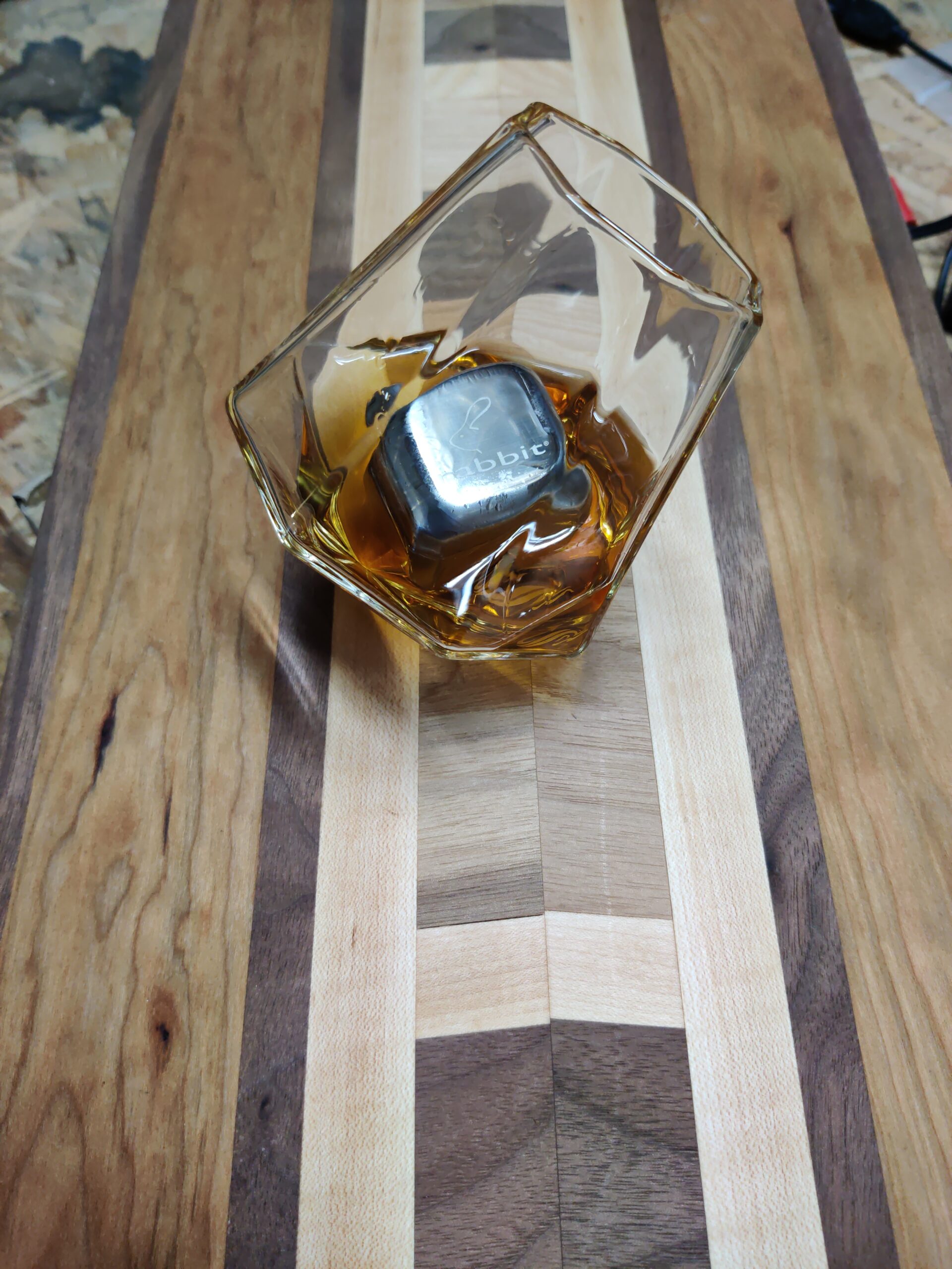 Rabbit Jumbo Chilling Stones - Premium Stainless Steel Whiskey Rocks for Chilling Fine Spirits and Beverages, Reusable Drink Cooling Stones with Storage Case customer photo 2