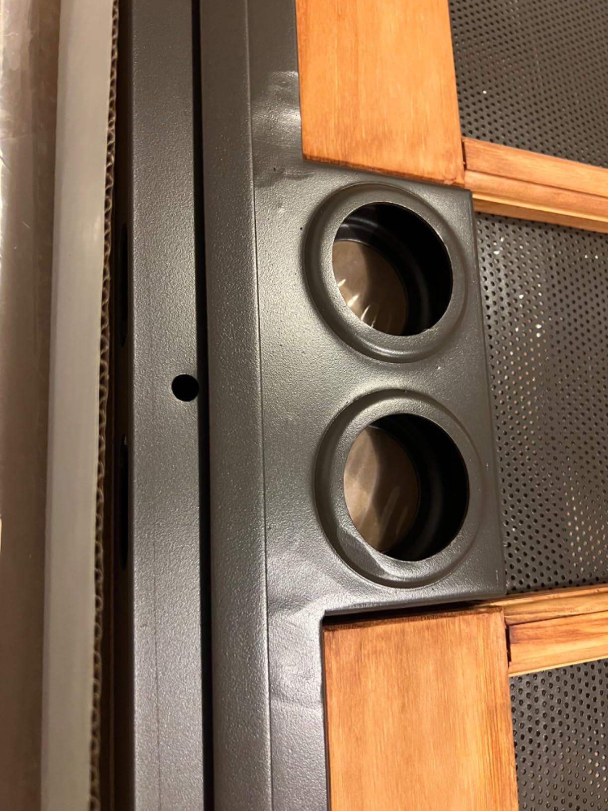Prime-Line 3809BZ3068-I-WF Woodguard Steel Security Door, Bronze | Traditional Screen Door Style, Steel and Wood Construction, Non-Handed, Single Pack customer photo 2