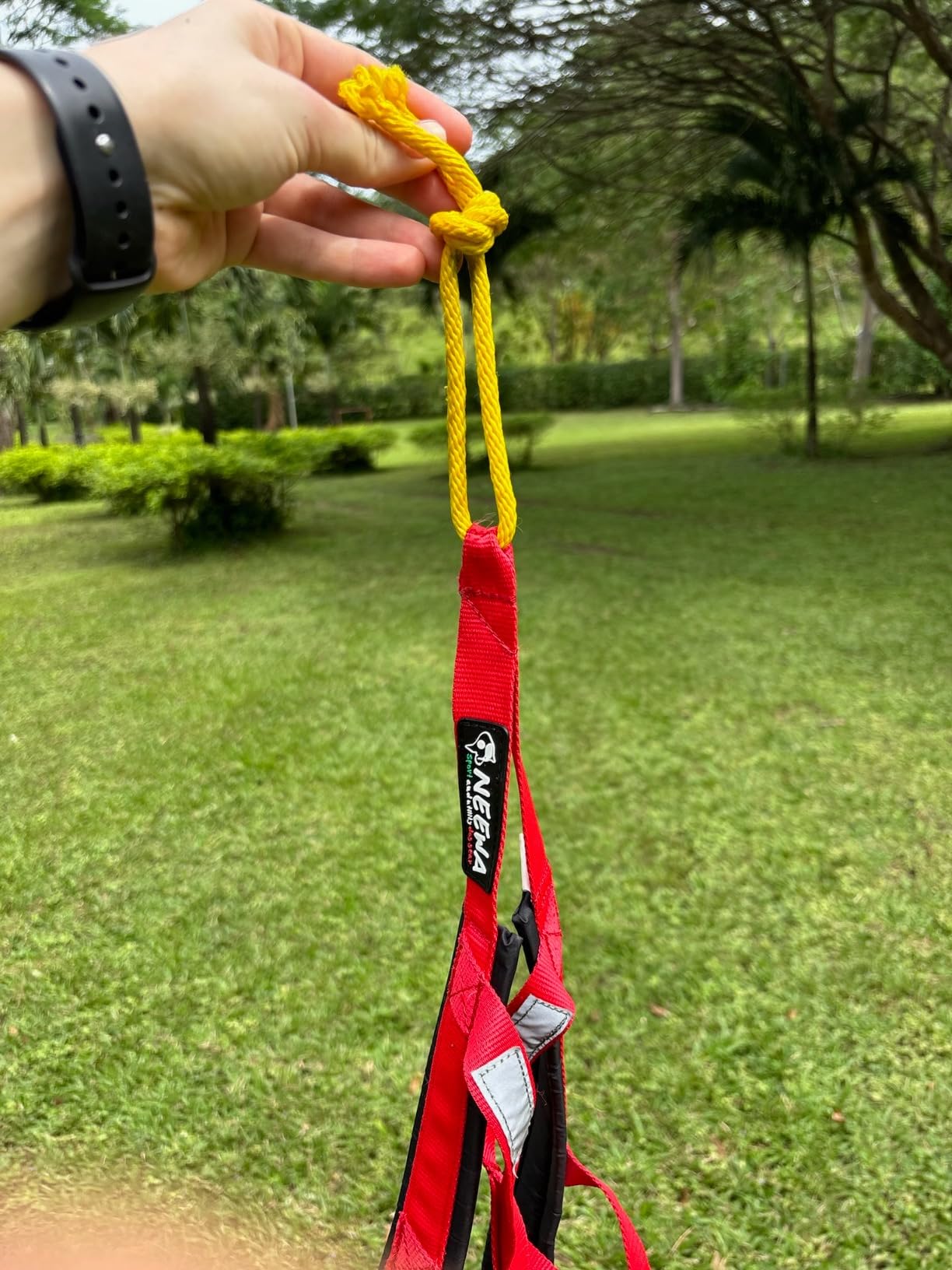 Neewa Sled Pro Harness - Small, Red X-Back Dog Harness for Exercise, Bikejoring, Skijoring, Sledding, Canicross customer photo 2