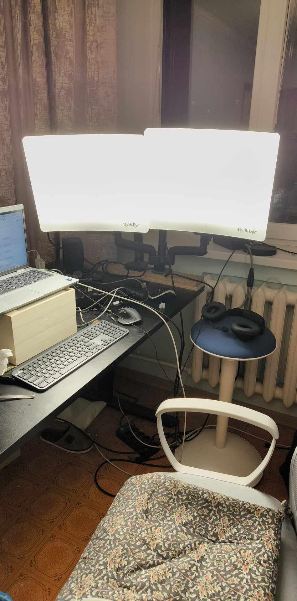 Carex Day-Light Classic Plus Sunlight Therapy Lamp - 10000 LUX Therapy Lamp at 12 Inches, LED Bright White Light with Adjustable Height and Brightness Levels for Mood, White customer photo 1