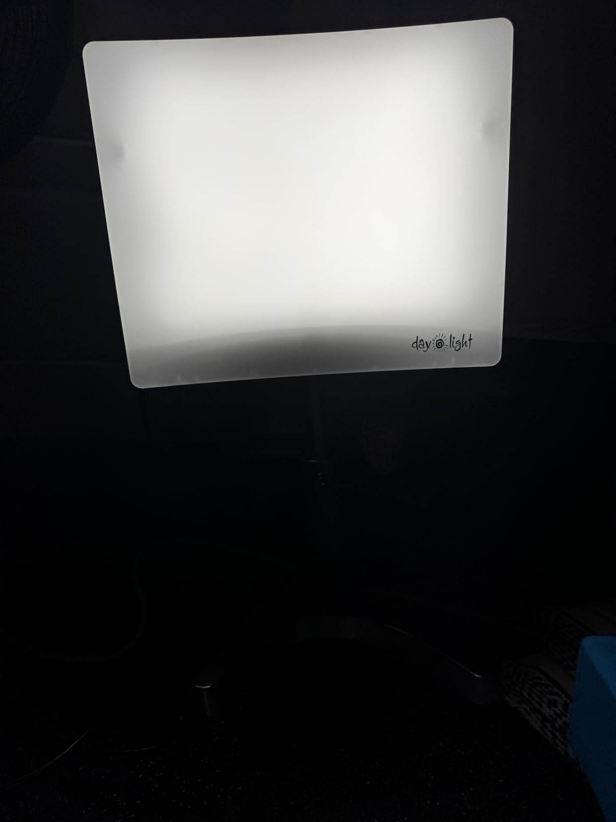 Carex Day-Light Classic Plus Sunlight Therapy Lamp - 10000 LUX Therapy Lamp at 12 Inches, LED Bright White Light with Adjustable Height and Brightness Levels for Mood, White customer photo 2