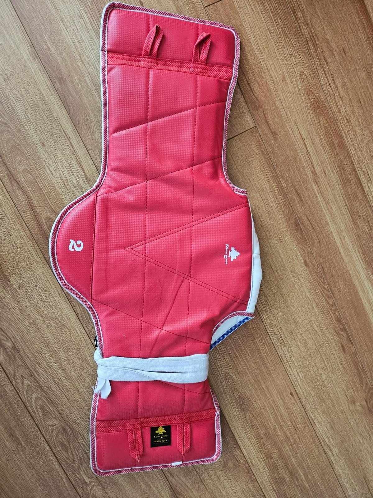 Pine Tree Olympic Style Taekwondo Solid Reversible Chest Guard Protector customer photo 1