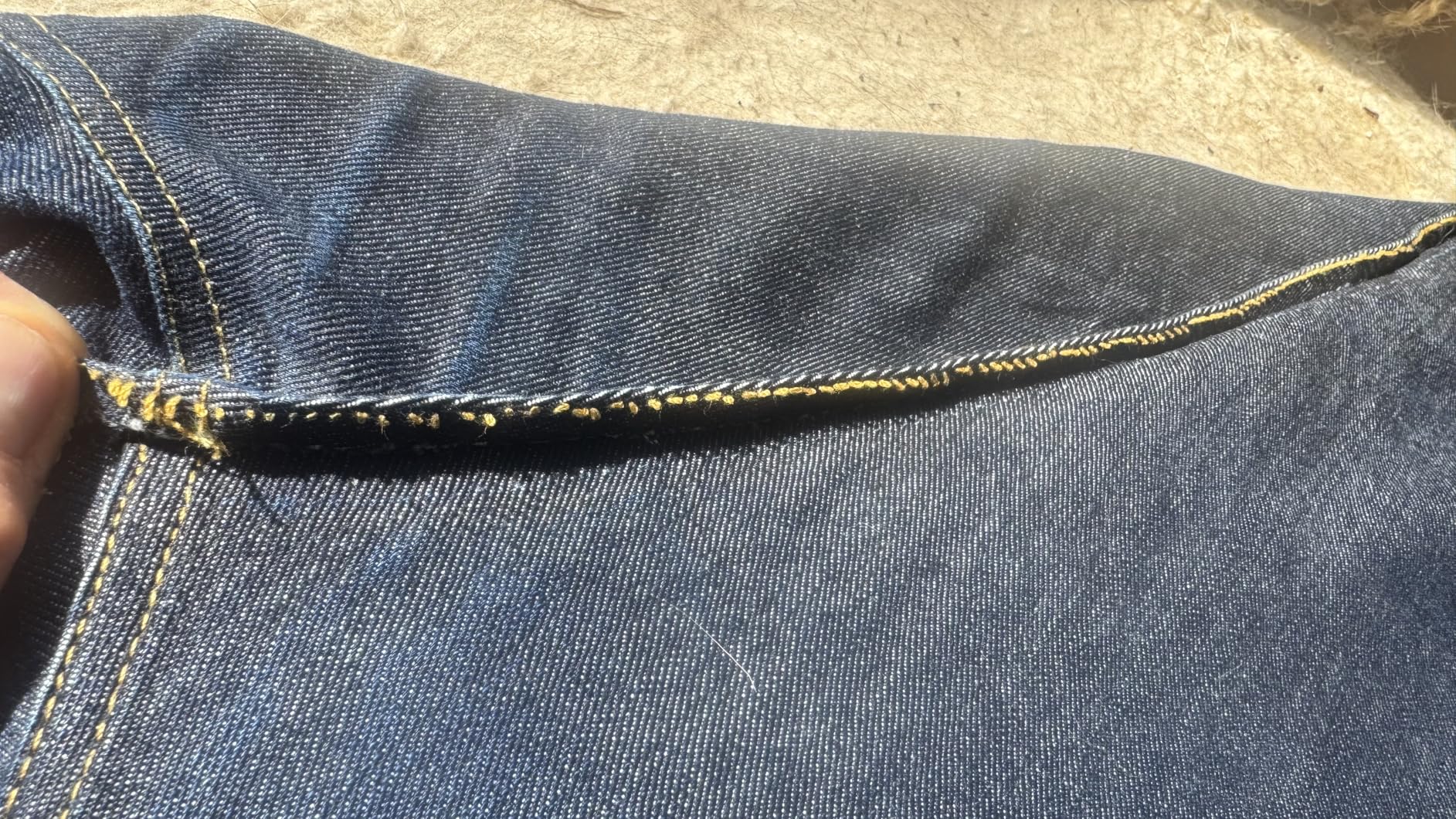 Naked & Famous Denim Men's Weird Guy In Left Hand Twill Selvedge customer photo 1