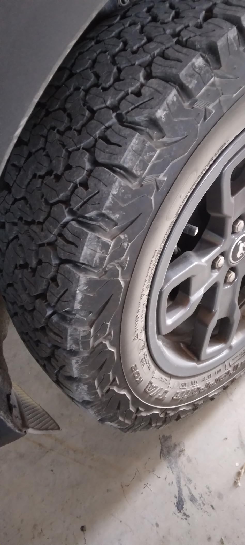 BFGoodrich All Terrain T/A KO2 Radial Car Tire for Light Trucks, SUVs, and Crossovers, LT265/70R17/C 112/109S customer photo 1
