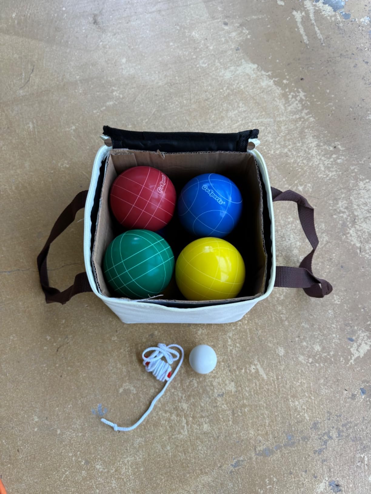 GoSports 90 mm Bocce Ball Sets - Outdoor Lawn Game - Composite or Resin customer photo 2