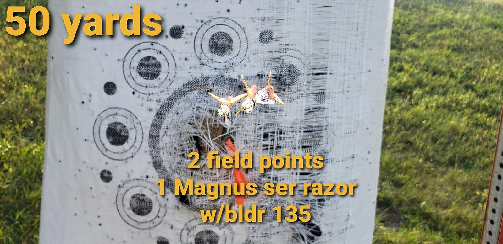 Magnus 4 Blade Hornet Ser-Razor Broadhead (3-Pack) | Razor-Sharp Fixed Serrated Blade Hunting Broadheads, Cut-on-Contact Design, Made in USA customer photo 2