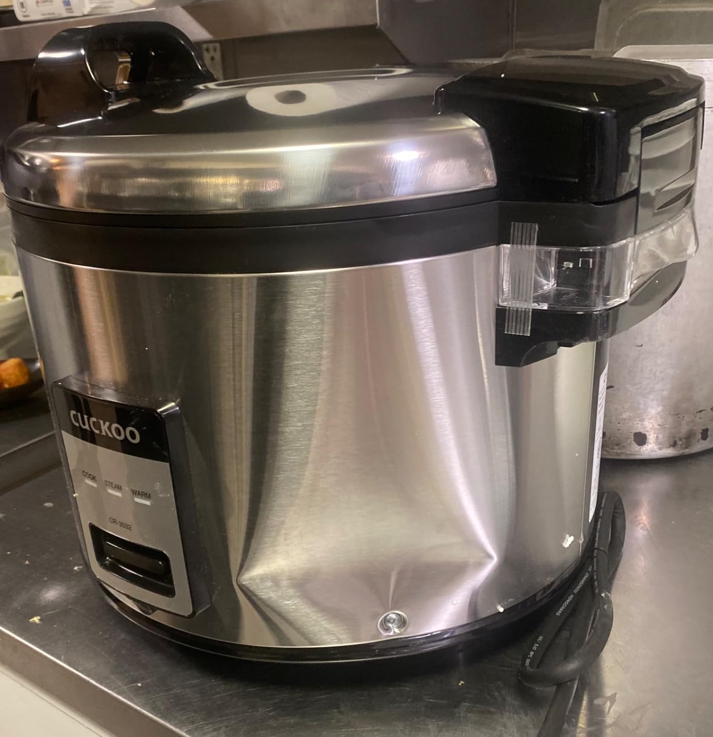 CUCKOO Commercial Rice Cooker and Warmer, 60-Cup Cooked, CR-3032 | 30-Cup Uncooked Capacity, Nonstick Inner Pot, 3 Cooking Modes, One-Touch Operation, Steam Cooking, Made in Korea customer photo 2