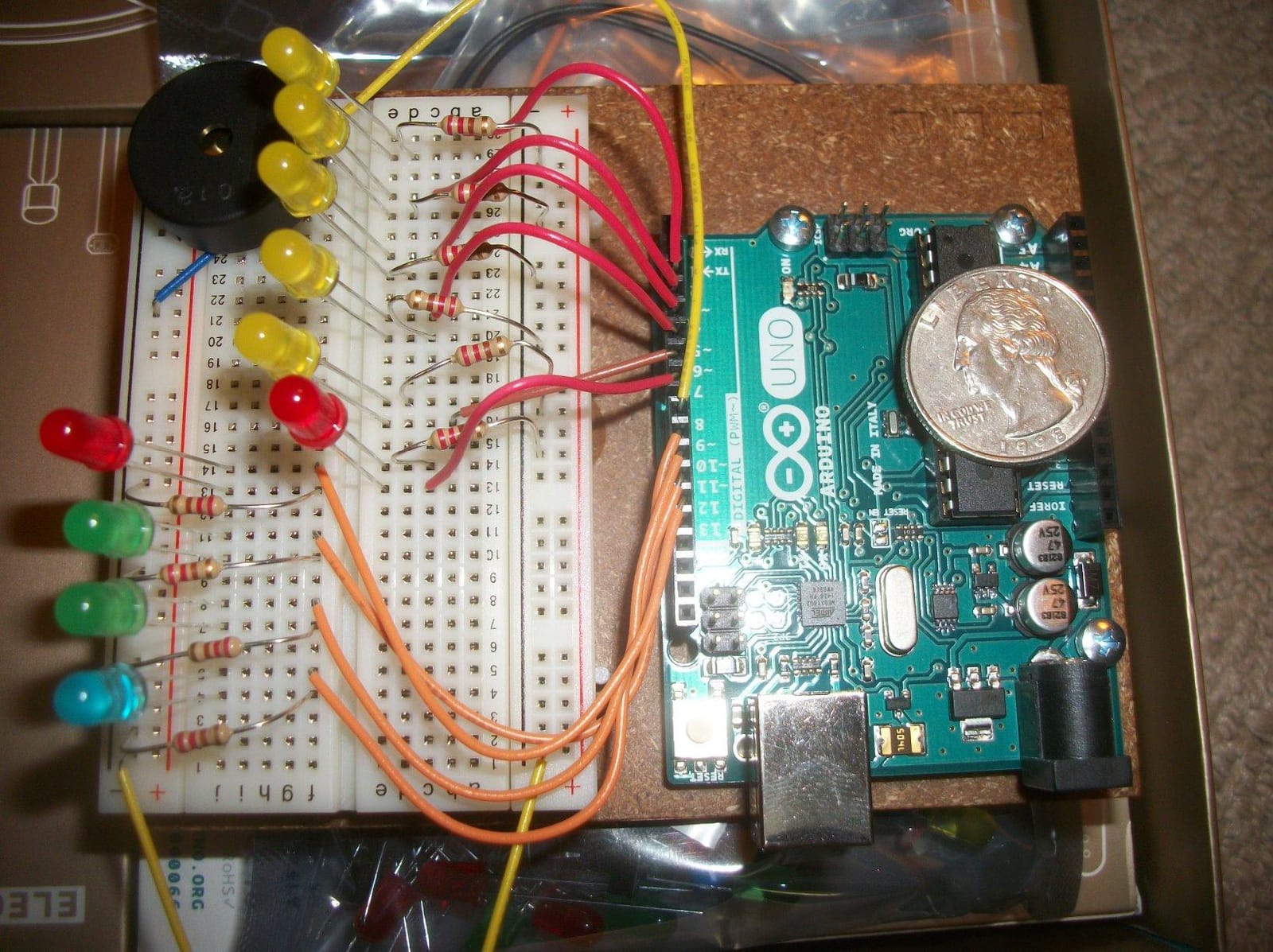 The Official Starter Kit Deluxe Bundle with Make: Getting Started The Open Source Electronics Prototyping Platform 3rd Edition Book customer photo 2