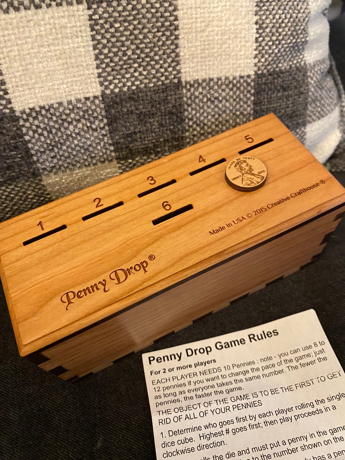 Creative Crafthouse Penny Drop Game Premium Version - The Original customer photo 2