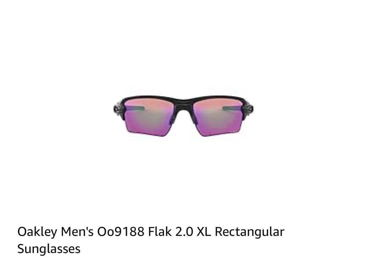 Oakley Flak 2.0 XL OO9188 Rectangle Sunglasses for Men for Women customer photo 2