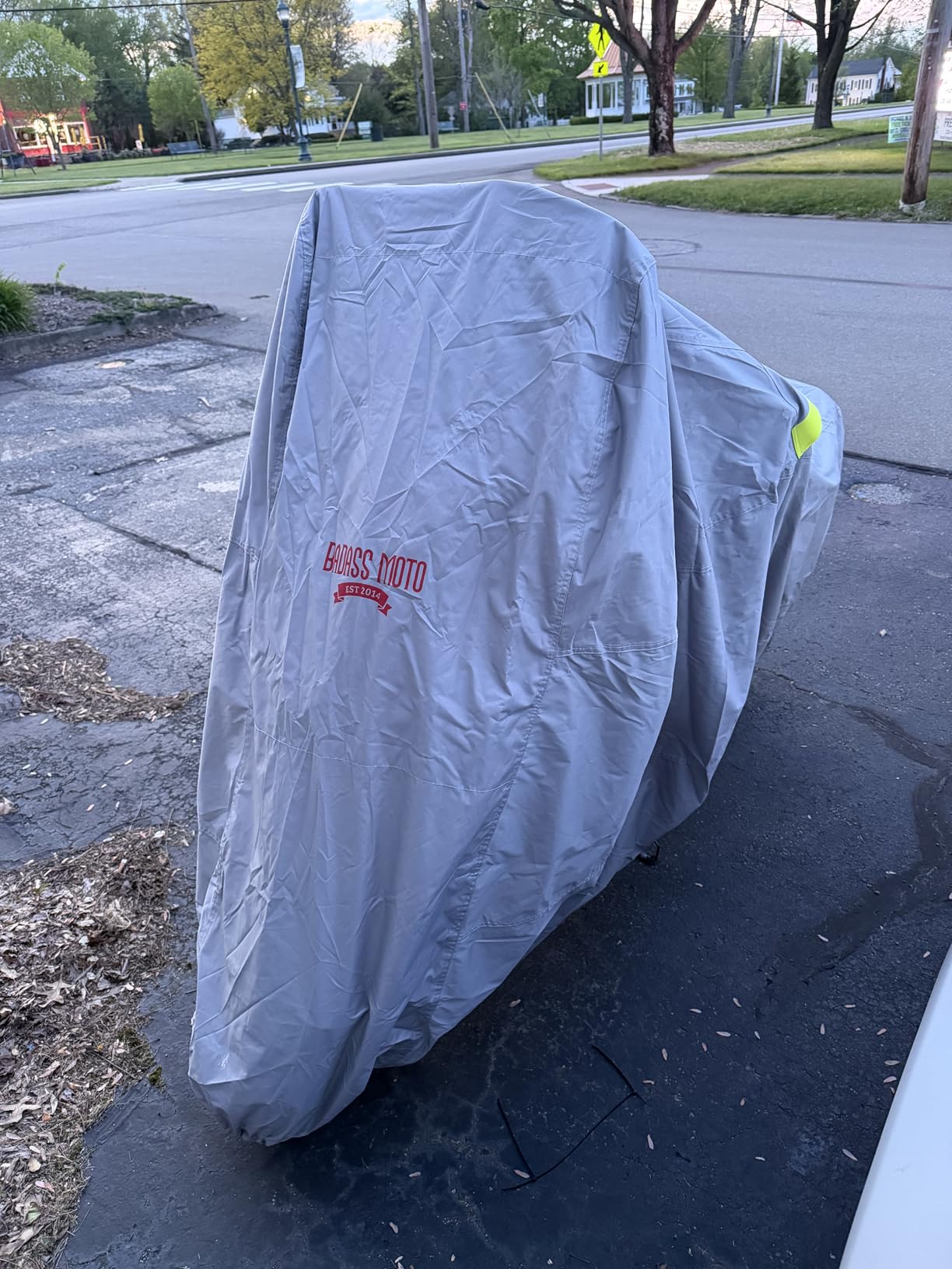 Waterproof Motorcycle Cover for Large Cruisers, Black L 97