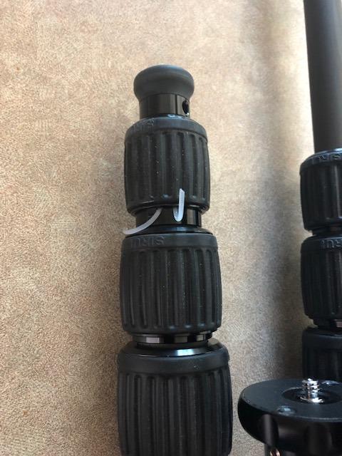 Sirui W-2204 Carbon Fiber Waterproof Tripod with Steel Spiked Feet & Head Plate with Screw, Max Height 70.9 inches, Max Load 39.7 LBS customer photo 2