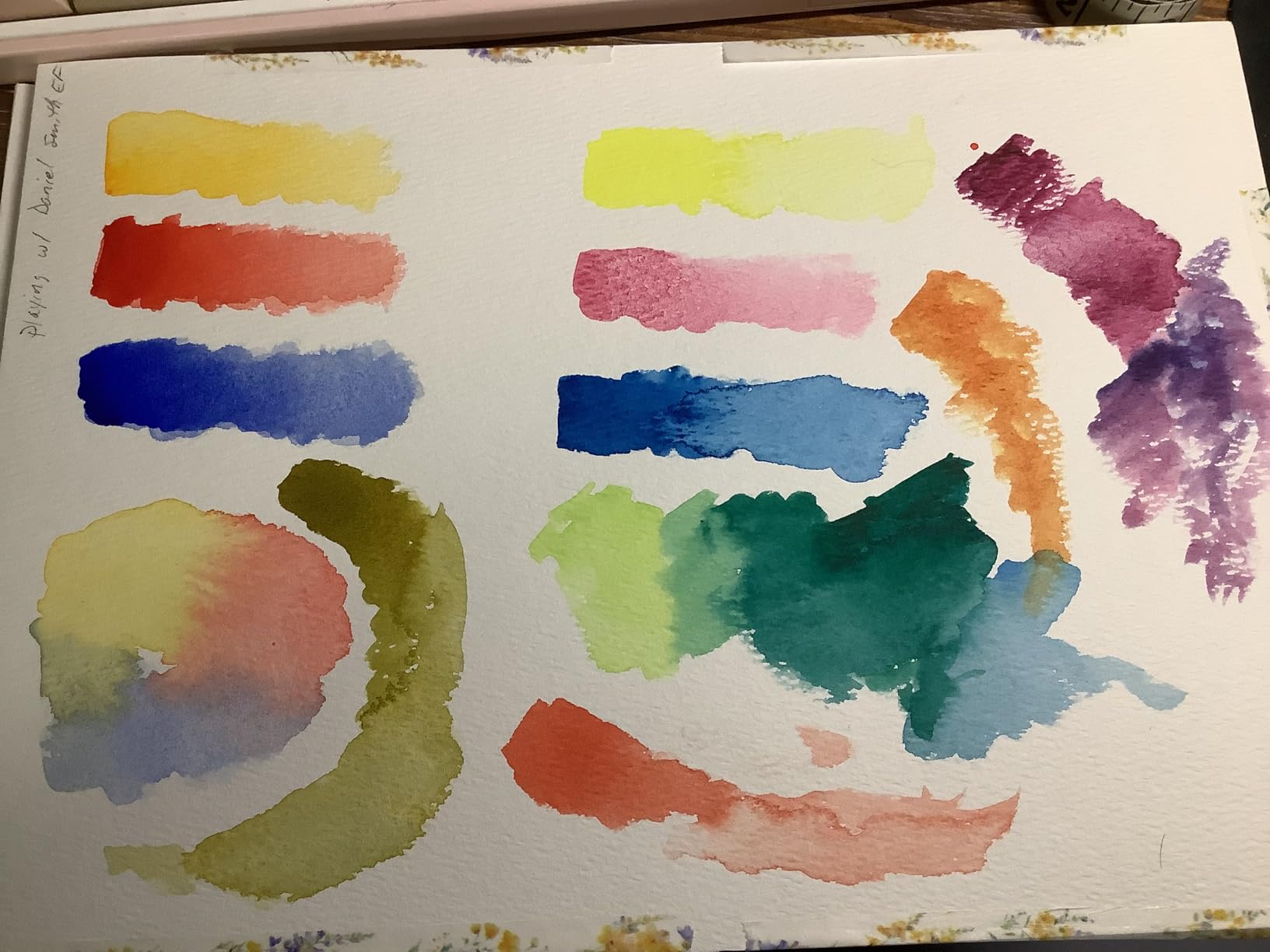 DANIEL SMITH 285610005 Extra Fine Essentials Introductory Watercolor, 6 Tubes, 5ml customer photo 2
