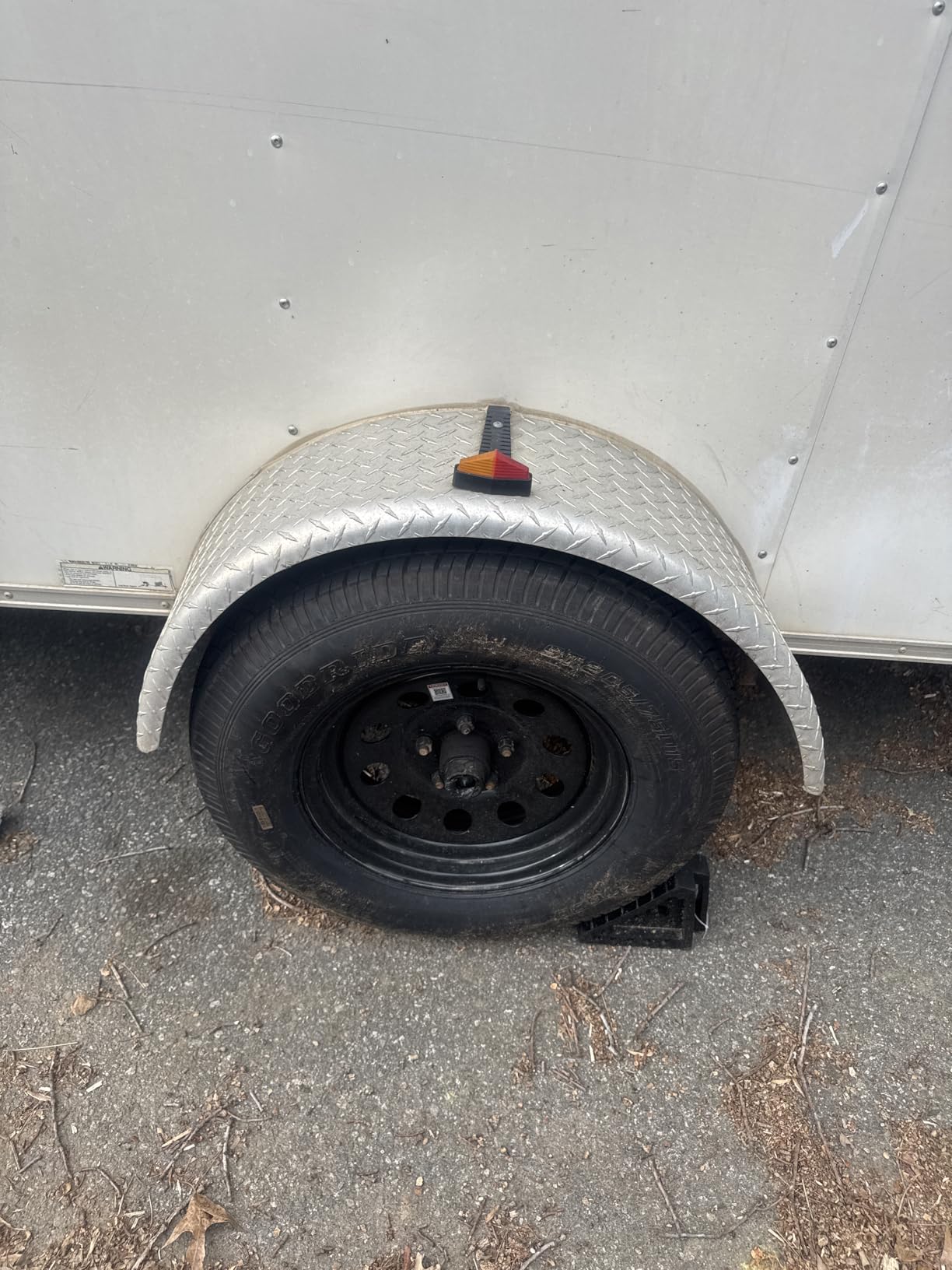 eCustomrim 2-Pack Trailer Tire Rim Assembly ST205/75D15 5 Lug Black Mod, Load Range C 6 Ply Tire customer photo 2